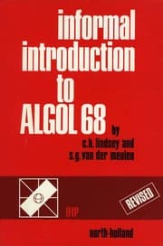 Tapa de Informal introduction to ALGOL 68
