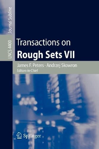 Tapa de Transactions on Rough Sets VII
