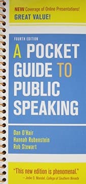 Tapa de Pocket Guide to Public Speaking 4e & Essential Guide to Rhetoric