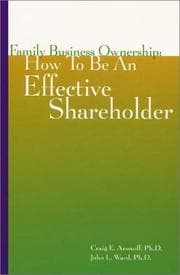 Tapa de Family business ownership