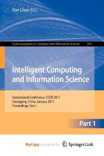 Tapa de Intelligent Computing and Information Science