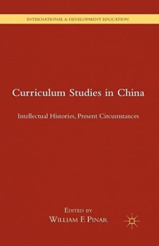 Tapa de Curriculum Studies in China