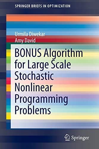 Tapa de BONUS Algorithm for Large Scale Stochastic Nonlinear Programming Problems