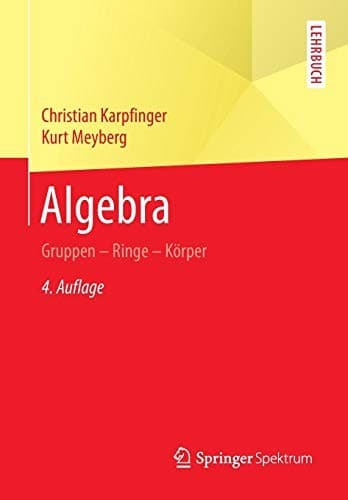 Tapa de Algebra