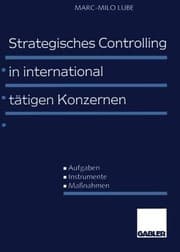 Tapa de Strategisches Controlling in international tätigen Konzernen