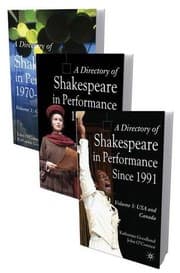 Tapa de A Directory of Shakespeare in Performance 1970-2005