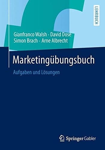 Tapa de Marketingübungsbuch