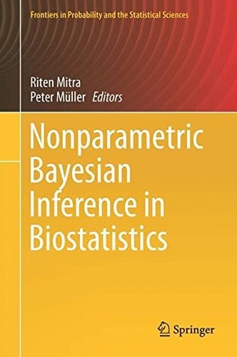 Tapa de Nonparametric Bayesian Inference in Biostatistics