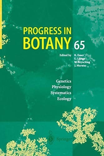 Tapa de Progress in Botany