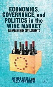 Tapa de Economics, Governance, and Politics in the Wine Market