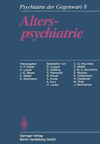 Tapa de Alterspsychiatrie