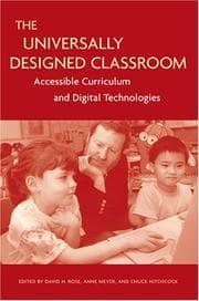 Tapa de The Universally Designed Classroom