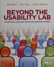 Tapa de Beyond the usability lab