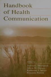 Tapa de Handbook of health communication