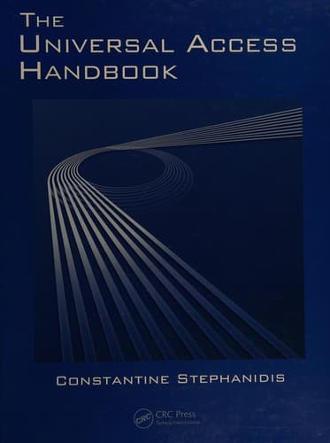 Tapa de The Universal Access Handbook