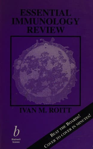 Tapa de Essential immunology review