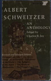 Tapa de Albert Schweitzer