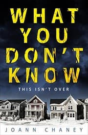 Tapa de What you don't know