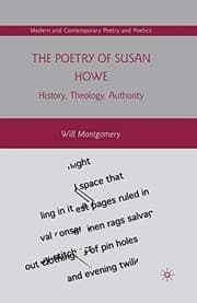 Tapa de The Poetry of Susan Howe