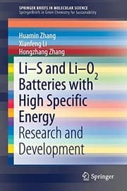 Tapa de Li-S and Li-O2 Batteries with High Specific Energy
