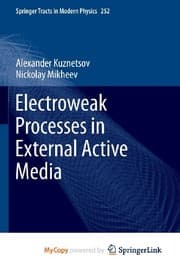 Tapa de Electroweak Processes in External Active Media