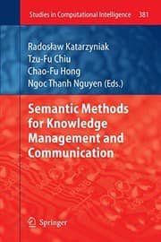 Tapa de Semantic Methods for Knowledge Management and Communication