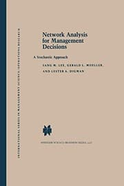 Tapa de Network Analysis for Management Decisions