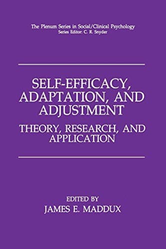 Tapa de Self-Efficacy, Adaptation, and Adjustment