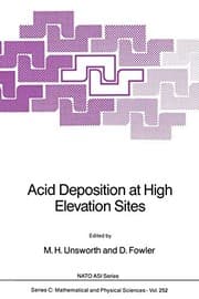 Tapa de Acid Deposition at High Elevation Sites