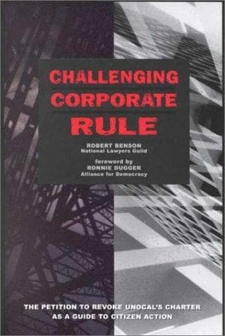 Tapa de Challenging corporate rule