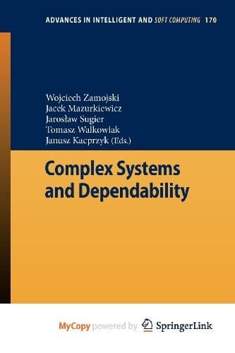 Tapa de Complex Systems and Dependability