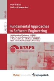 Tapa de Fundamental Approaches to Software Engineering