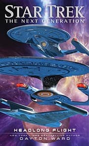 Tapa de Star Trek The Next Generation - Headlong Flight