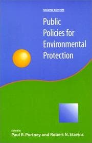 Tapa de Public policies for environmental protection
