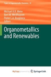Tapa de Organometallics and Renewables