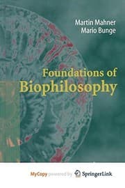 Tapa de Foundations of Biophilosophy