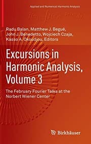 Tapa de Excursions in Harmonic Analysis, Volume 3