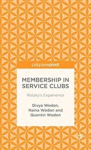 Tapa de Membership in Service Clubs