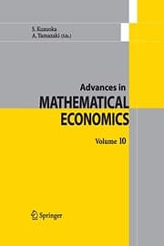 Tapa de Advances in Mathematical Economics  Volume 10