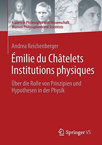 Tapa de Émilie du Châtelets Institutions physiques
