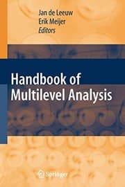 Tapa de Handbook of Multilevel Analysis