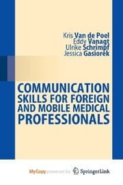 Tapa de Communication Skills for Foreign and Mobile Medical Professionals