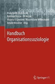 Tapa de Handbuch Organisationssoziologie