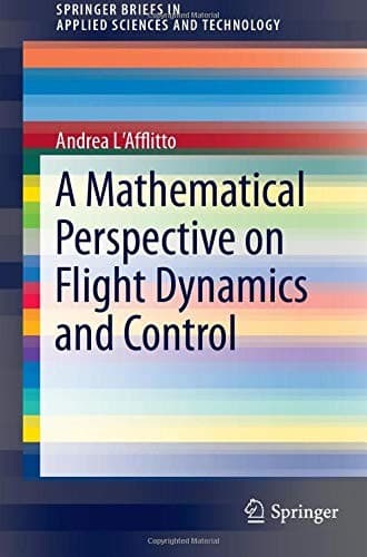 Tapa de A Mathematical Perspective on Flight Dynamics and Control