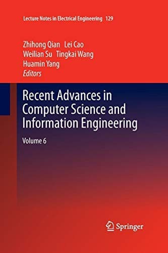 Tapa de Recent Advances in Computer Science and Information Engineering