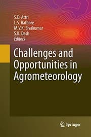 Tapa de Challenges and Opportunities in Agrometeorology