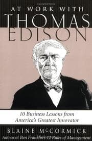 Tapa de At work with Thomas Edison