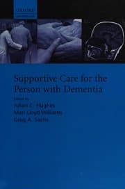 Tapa de Supportive care for the person with dementia