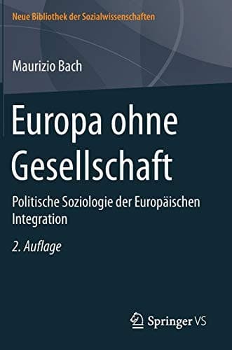 Tapa de Europa ohne Gesellschaft