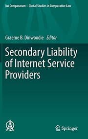 Tapa de Secondary Liability of Internet Service Providers